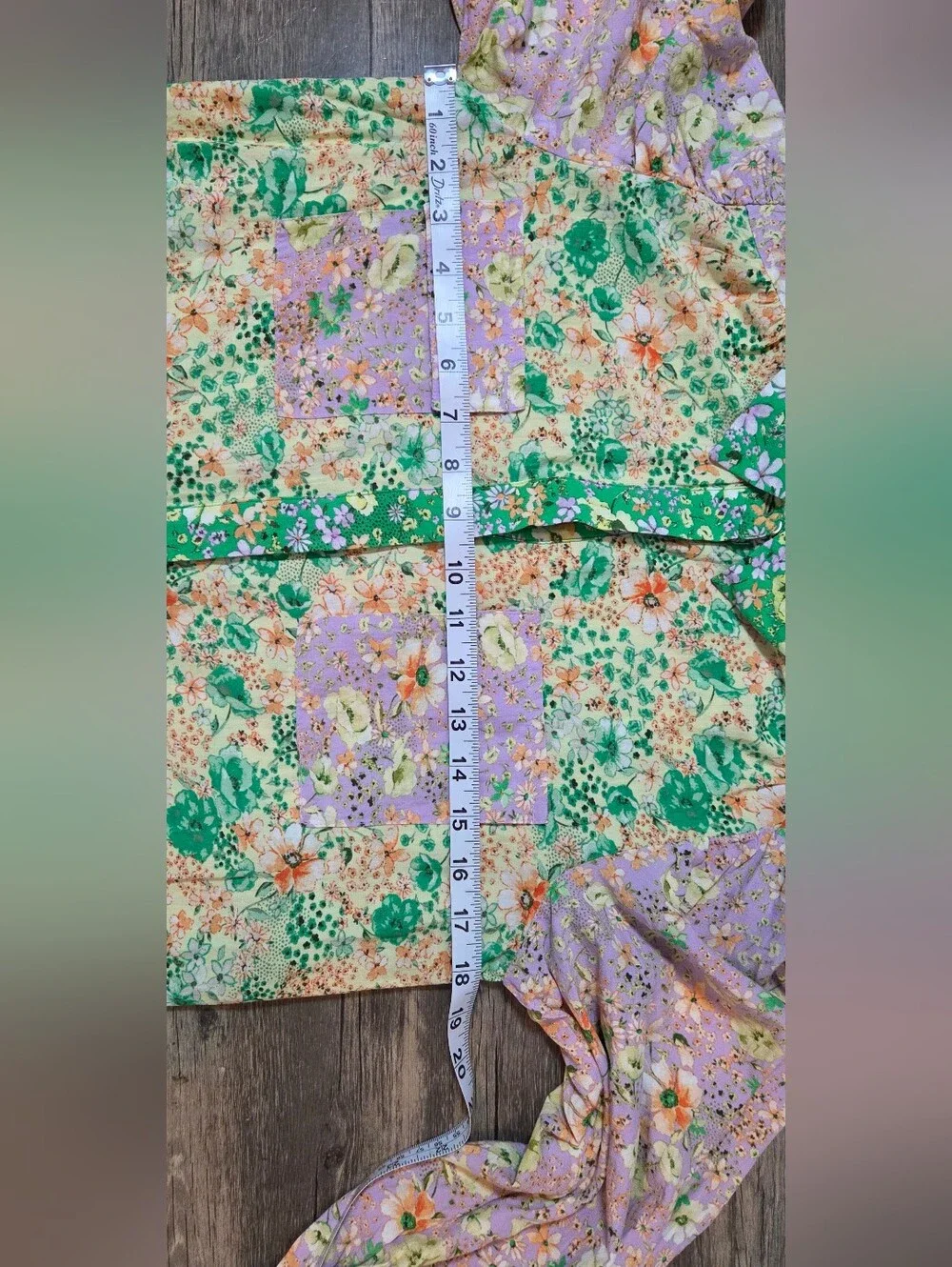 LOFT floral patchwork